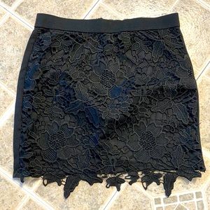 Black lace skirt from American Eagle